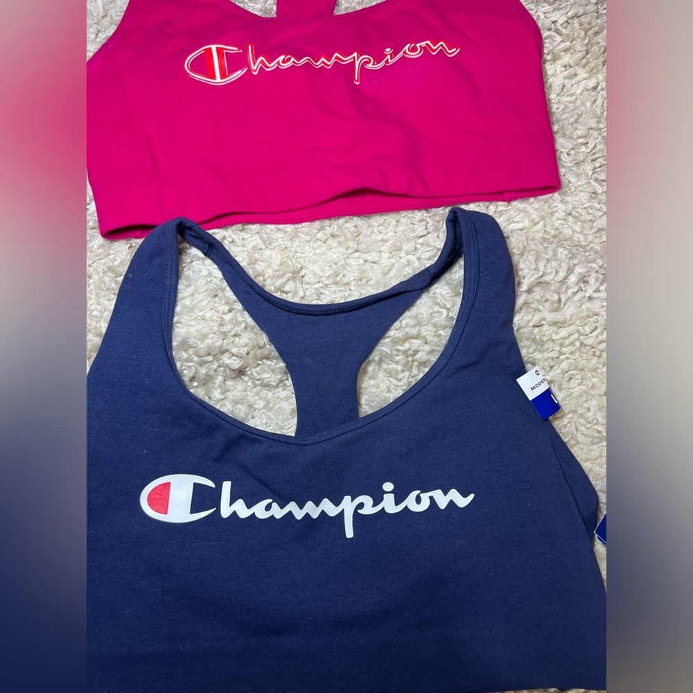 Champion Sports Bras in Pink and Blue - Picture 3 of 9